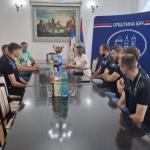 ОК ПАРТИЗАН БАЧ НА ПРИЈЕМУ КОД ПРЕДСЕДНИЦЕ ОПШТИНЕ