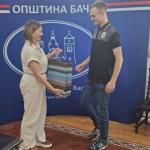 ОК ПАРТИЗАН БАЧ НА ПРИЈЕМУ КОД ПРЕДСЕДНИЦЕ ОПШТИНЕ