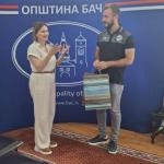 ОК ПАРТИЗАН БАЧ НА ПРИЈЕМУ КОД ПРЕДСЕДНИЦЕ ОПШТИНЕ