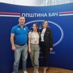 РАДМИЛА ЗАГОРАЦ НА ПРИЈЕМУ КОД ПРЕДСЕДНИЦЕ ОПШТИНЕ